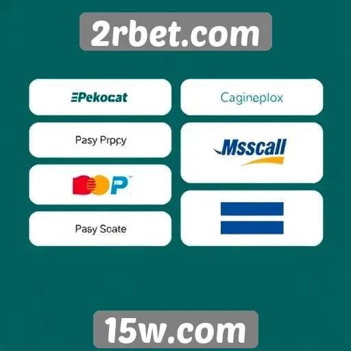 Métodos de pagamento disponíveis no 2rbet